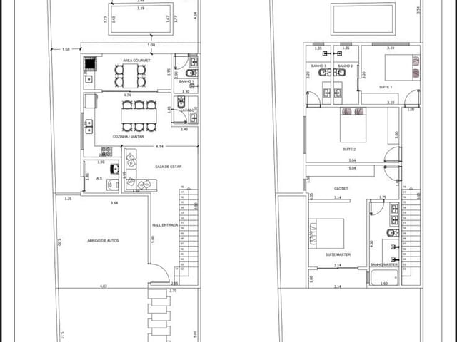 Casa 3 quartos e 2 banheiros, à venda, no bairro Porteira Preta em Mogi das Cruzes
