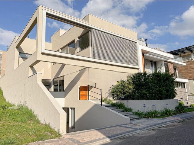 Foto do Casa - Campo Comprido,  Condomínio "Bosque Tramontin", Casa Conceito Aberto, 278m², 4 quartos, 2 suítes, 4 Vagas, Jardim de Inverno, à venda, Curitiba, PR | Imobiliária GreenVille