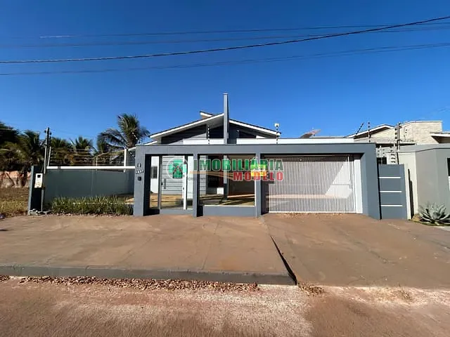 Casa 3 quartos e 1 banheiro, para alugar, no bairro Jardim Panorama em Canarana