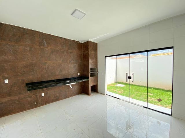 Foto do Casa - Casa à venda, 3Qts , 1 suite, Porcelanto, Nichos, Área Goumert no Jardim Buriti Sereno, Aparecida de Goiânia, GO | Maxwell Imóveis