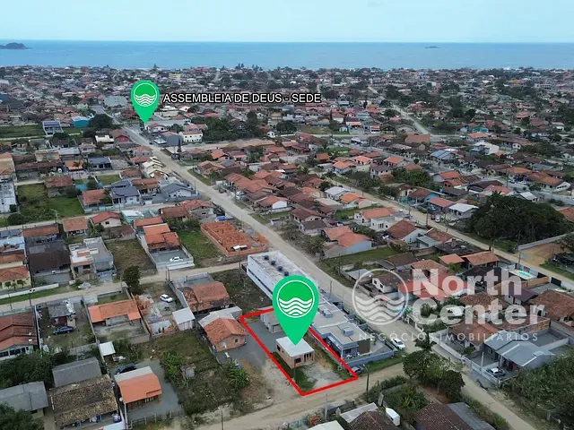 Casa com 360m² 3 quartos e 2 banheiros, à venda, no bairro Centro em Balneário Barra do Sul