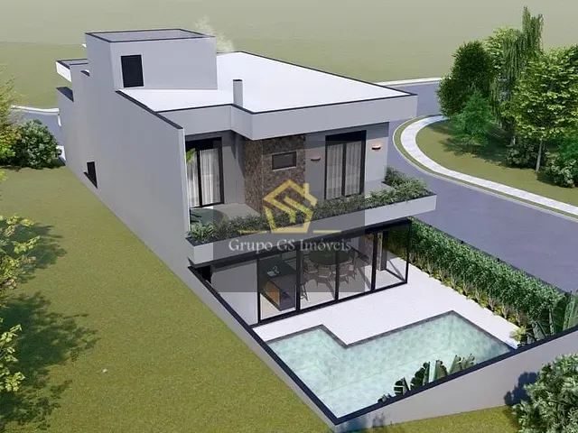 Casa com 340m² 3 quartos e 5 banheiros, à venda, no bairro Residencial Santa Maria em Valinhos