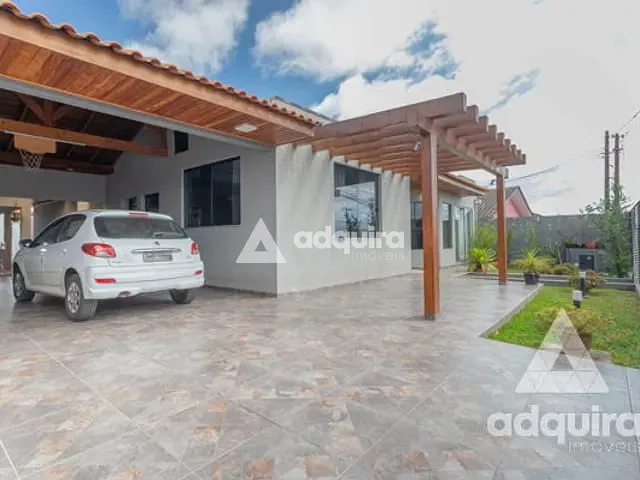 Casa com 400m² 3 quartos e 3 banheiros, à venda, no bairro Oficinas em Ponta Grossa
