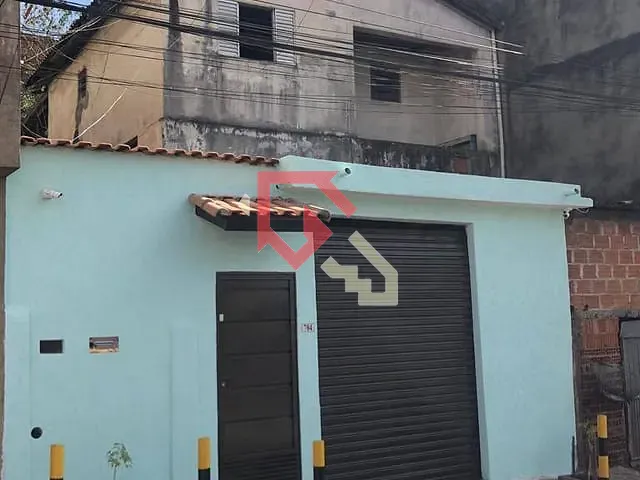 Casa 2 quartos e 1 banheiro, à venda, no bairro Jardim Rosina em Mauá