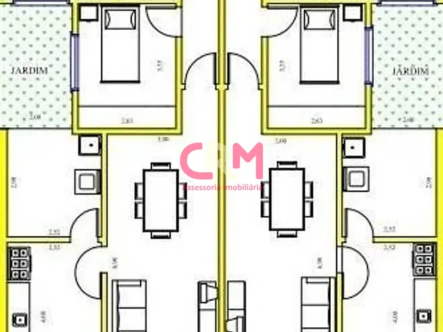Casa com 180m² 3 quartos e 2 banheiros, à venda, no bairro Parque Residencial Laranjeiras II em Taquaritinga