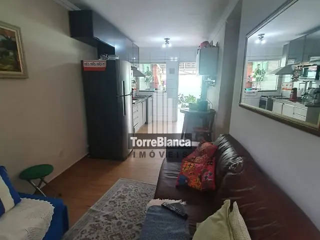 Casa com 125m² 2 quartos e 1 banheiro, à venda, no bairro Cará-Cará em Ponta Grossa
