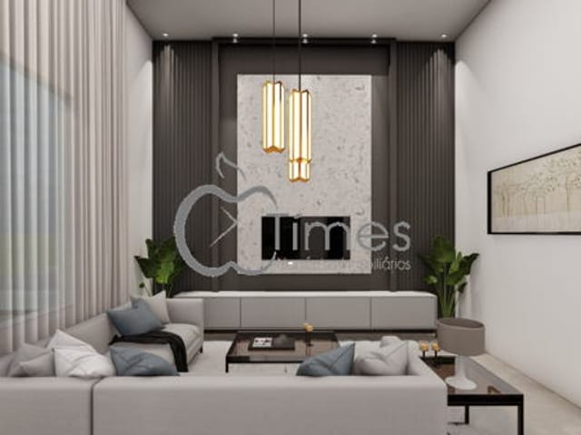 Casa com 360m² 3 quartos e 4 banheiros, à venda, no bairro Jardins Bolonha em Senador Canedo