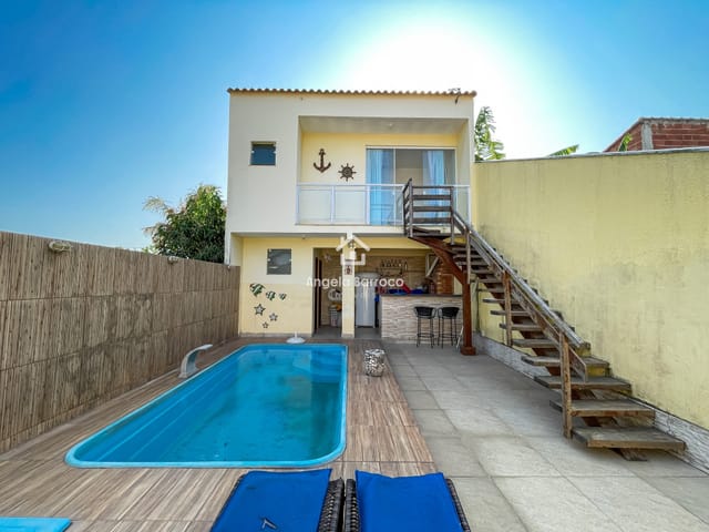 Casa com 240m² 3 quartos e 4 banheiros, à venda, no bairro Jardim Atlântico Oeste (Itaipuaçu) em Maricá