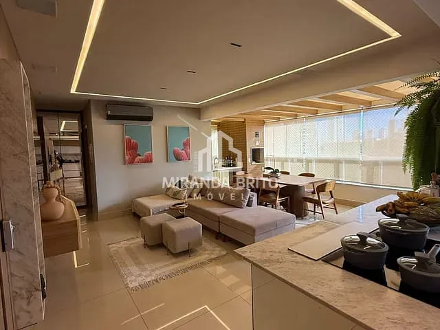 Apartamento 3 quartos e 4 banheiros, à venda, no bairro Setor Bueno em Goiânia