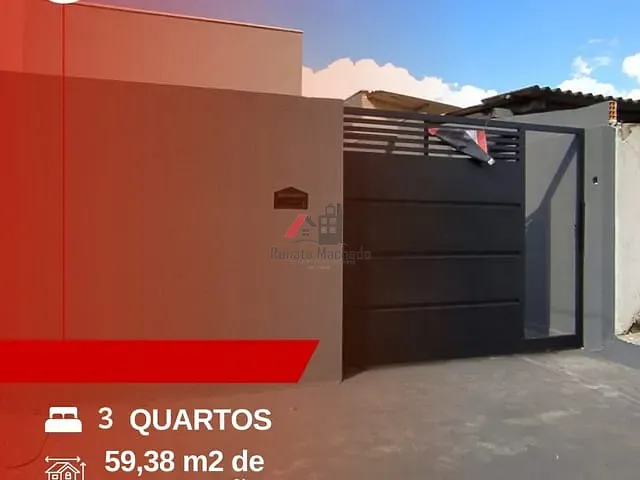 Casa com 119m² 3 quartos e 1 banheiro, à venda, no bairro Residencial Tereza Morciani Bononi em Arapongas