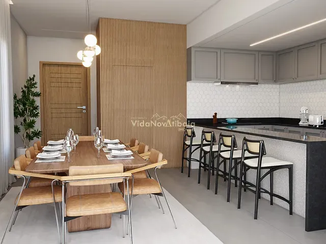 Casa com 248m² 3 quartos e 5 banheiros, à venda, no bairro Vila Santista em Atibaia