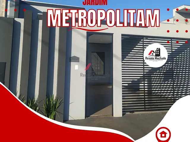 Casa 2 quartos e 1 banheiro, à venda, no bairro Loteamento Metropolitam em Arapongas