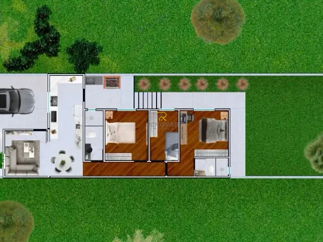 Casa com 210m² 3 quartos e 2 banheiros, à venda, no bairro Alto Cascavel em Guarapuava