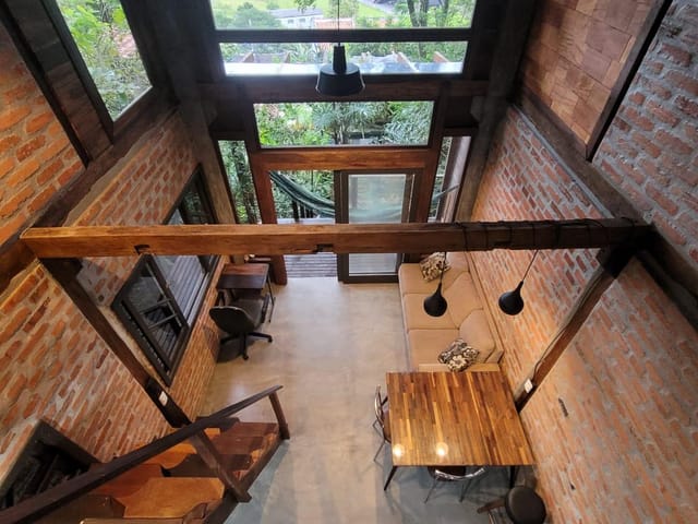 Foto do Casa - DIÁRIAS- Casa Arborizada, Conexão Total com a Natureza no Morro das Pedras em  Florianópolis - Disponível para locação de diárias | Costão Sul Imóveis