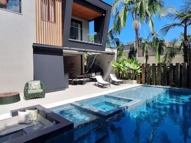 Foto do Casa - Casa pé na areia à venda, Riviera, Bertioga, SP | D+ Soluções Imobiliárias