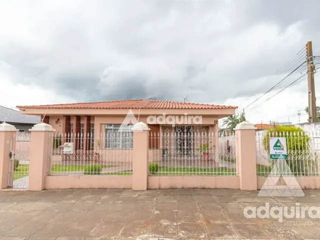 Casa com 627m² 3 quartos e 2 banheiros, à venda, no bairro Contorno em Ponta Grossa