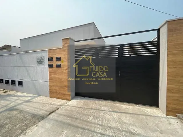 Casa com 96m² 2 quartos e 1 banheiro, à venda, no bairro Jardim Atlântico Central (Itaipuaçu) em Maricá