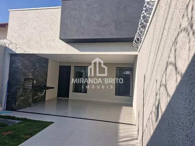 Casa 3 quartos e 3 banheiros, à venda, no bairro Residencial Solar Central Park em Aparecida de Goiânia
