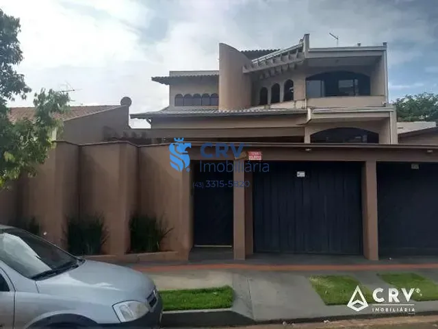 Casa com 338m² 4 quartos e 5 banheiros, à venda, no bairro Jardim dos Alpes I em Londrina
