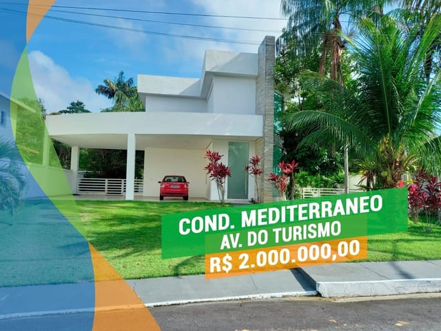 Casa com 800m² 3 quartos e 5 banheiros, à venda, no bairro Tarumã em Manaus