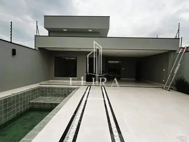 Casa com 250m² 3 quartos e 2 banheiros, à venda, no bairro Jardim dos Manacás em Santa Bárbara D'Oeste