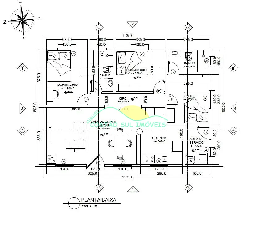Casa, 3 quartos, 91 m² - Foto 14