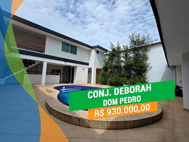 Foto do Casa - Casa Dom Pedro 4Qts/2St c/ sauna e piscina Conj. Deborah | Apartamentos Manaus Imobiliária