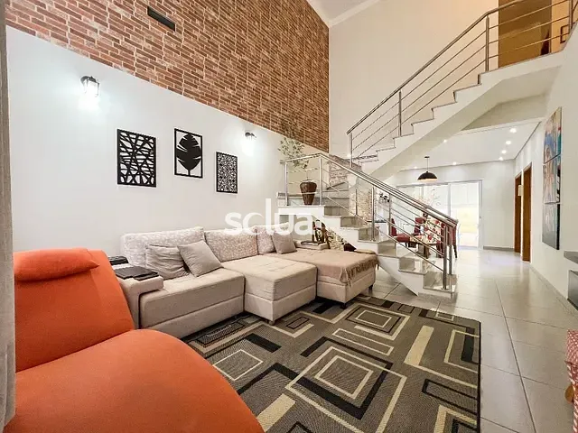 Casa com 250m² 3 quartos e 5 banheiros, à venda, no bairro Residencial Real Park Sumaré em Sumaré