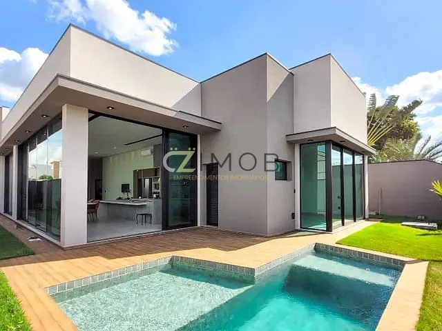 Casa com 476m² 3 quartos e 5 banheiros, à venda, no bairro Residencial e Empresarial Alphaville em Ribeirão Preto