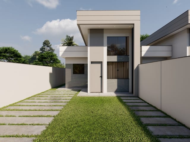 Casa 2 quartos e 2 banheiros, à venda, no bairro Serramar em Rio das Ostras