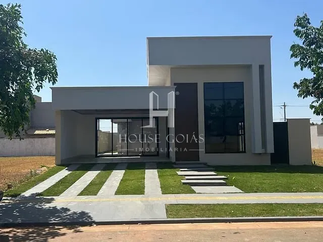 Casa com 305m² 4 quartos e 4 banheiros, à venda, no bairro Terras Alpha Residencial 2 em Senador Canedo