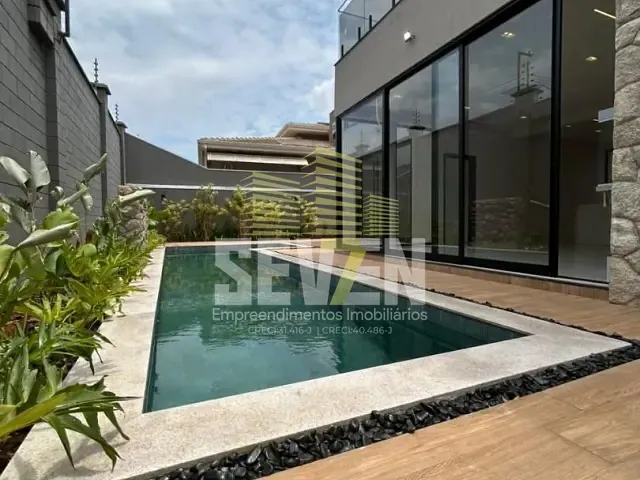 Casa com 420m² 4 quartos e 6 banheiros, à venda, no bairro Condominio Tamboré em Bauru