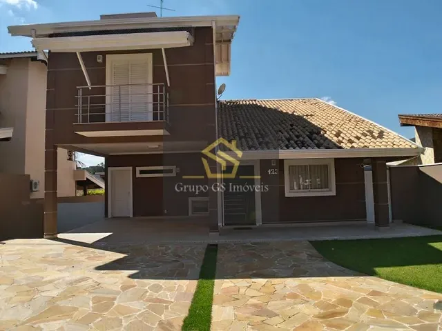 Casa com 300m² 4 quartos e 5 banheiros, à venda, no bairro Condomínio Residencial Terras do Caribe em Valinhos