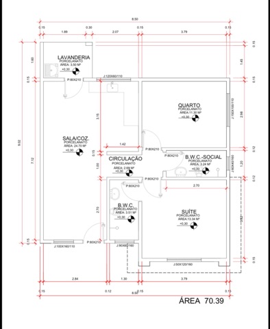 Casa com 250m² 2 quartos e 2 banheiros, à venda, no bairro Jardim América II em Nova Mutum