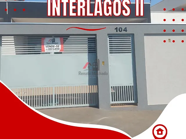 Casa com 150m² 3 quartos e 1 banheiro, à venda, no bairro Residencial INTERLAGOS II em Arapongas