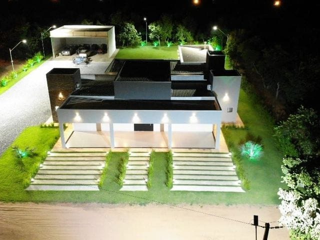 Foto do Casa - Casa à Venda no Condomínio RECANTO DOS PEQUIZEIRO-Chapada dos Guimarães-MT,  6/4 com Piscina de Cascata2.500 m², 4 vagas | Lyah Jaudy Imóveis