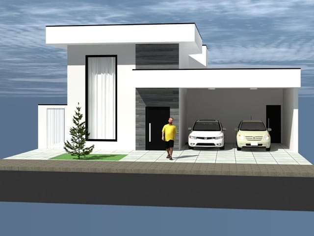 Foto do Casa - Casa com 3 dormitórios à venda, 125 m² por R$ 750.000,00 - Condomínio Terras do Vale - Caçapava/SP | RUSSI IMÓVEIS