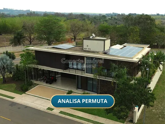 Casa com 650m² 4 quartos e 6 banheiros, à venda, no bairro Condomínio Tamboré em Jaguariúna