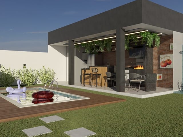 Casa com 360m² 3 quartos e 2 banheiros, à venda, no bairro Jardim Morada da Aldeia em São Pedro da Aldeia