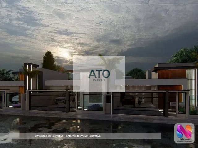 Casa com 240m² 3 quartos e 3 banheiros, à venda, no bairro Areias em Tijucas