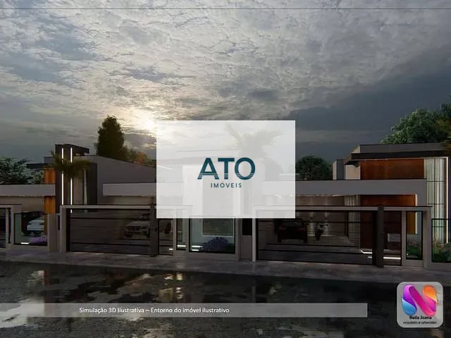 Casa com 240m² 3 quartos e 3 banheiros, à venda, no bairro Areias em Tijucas