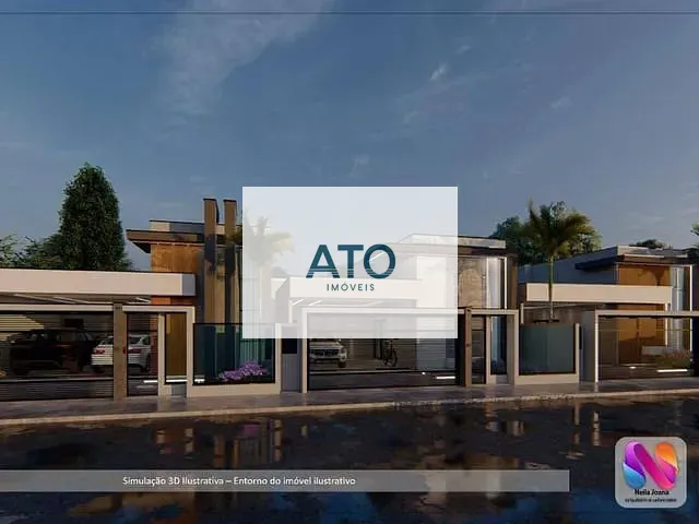 Casa com 240m² 3 quartos e 3 banheiros, à venda, no bairro Areias em Tijucas