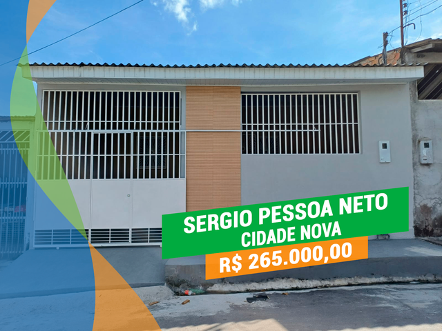 Foto do Casa - Conjunto Sergio Pessoa Neto - 2 Quartos - Reformada - Cidade Nova | Apartamentos Manaus Imobiliária