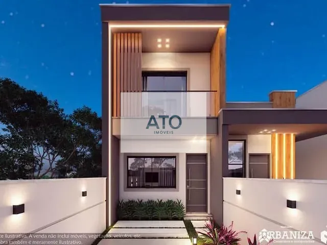 Casa com 150m² 2 quartos e 2 banheiros, à venda, no bairro Areias em Tijucas