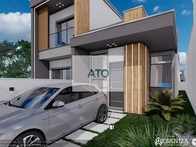 Casa com 150m² 2 quartos e 2 banheiros, à venda, no bairro Areias em Tijucas