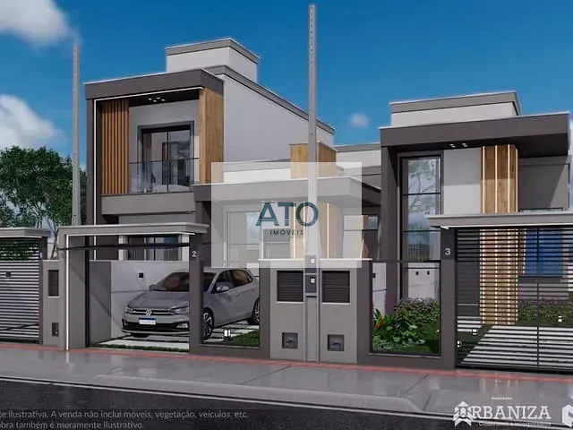 Casa com 150m² 2 quartos e 2 banheiros, à venda, no bairro Areias em Tijucas