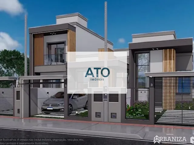 Casa com 150m² 2 quartos e 2 banheiros, à venda, no bairro Areias em Tijucas