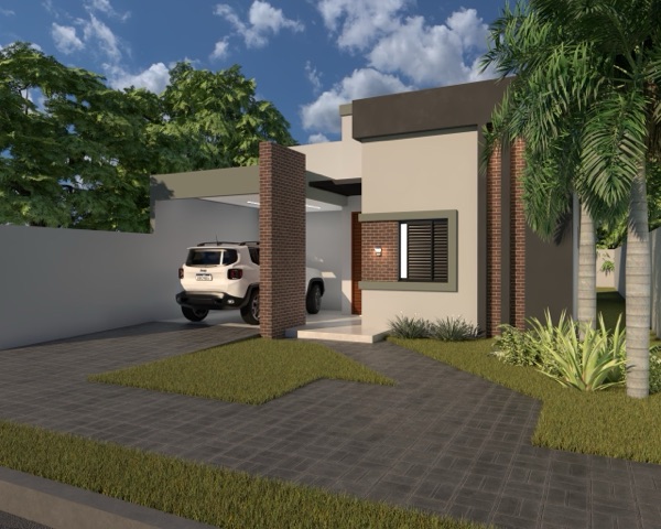 Casa com 250m² 2 quartos e 2 banheiros, à venda, no bairro Jardim América II em Nova Mutum