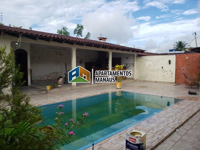 Foto do Casa - Casa no Campos Eliseos - 3 quartos (2 suítes), c/piscina e churrasqueira, Planalto | Apartamentos Manaus Imobiliária