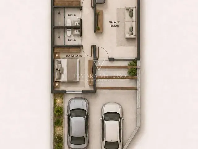 Casa 2 quartos e 3 banheiros, à venda, no bairro Vila Brasileira em Mogi das Cruzes